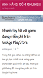 Mobile Screenshot of anhhangxomonline.net