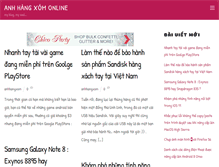 Tablet Screenshot of anhhangxomonline.net